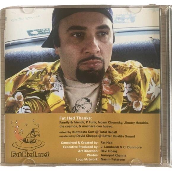 Fat Hed Night Train To Babble On Rap Hip Hop CD Dope Discs 2004 Y2K Near Mint - Picture 2 of 6